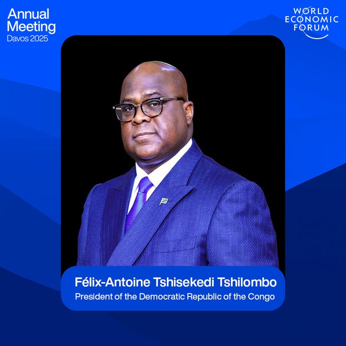 Felix Tshisekedi à davos