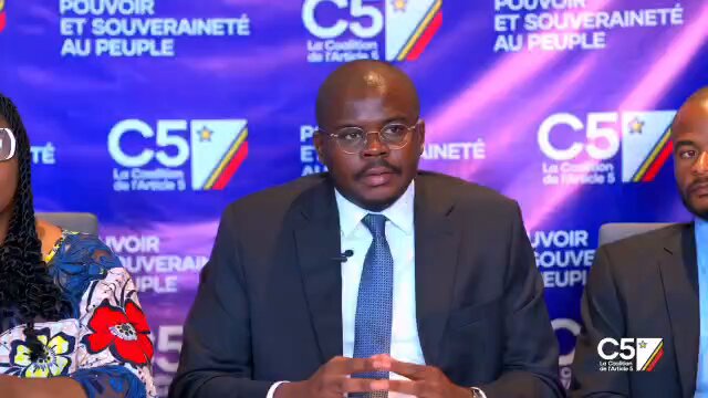 RDC : La Coalition C5 se dit neutre sur la révision constitutionnelle, malgré un nom qui plaide pour le changement RDC : La Coalition C5 se dit neutre sur la révision constitutionnelle, malgré un nom qui plaide pour le changement